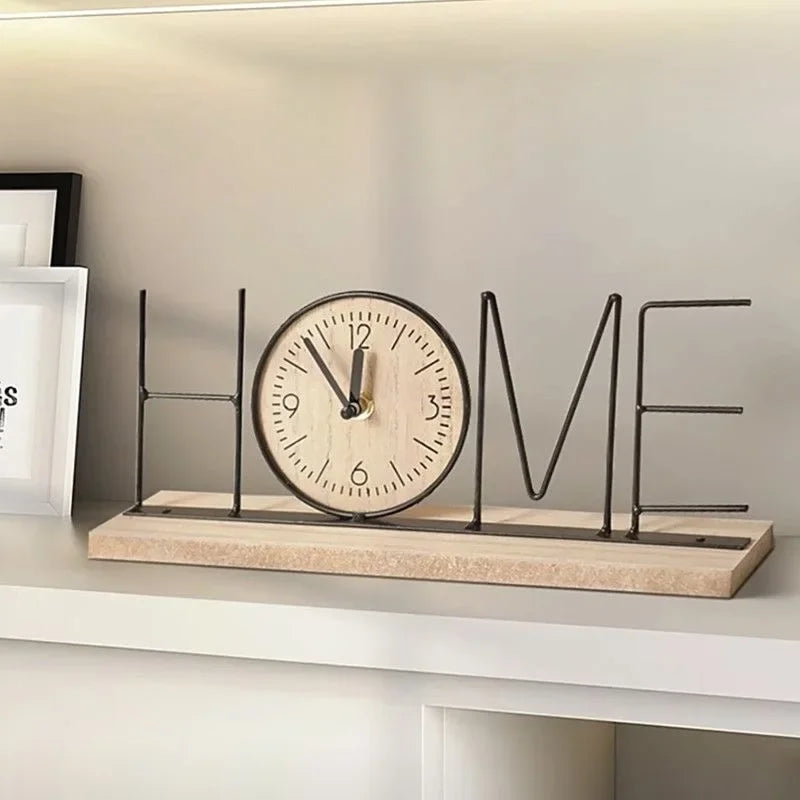 Relógio Decorativo Criativo Europeu Estilo Vintage Lenogue Home