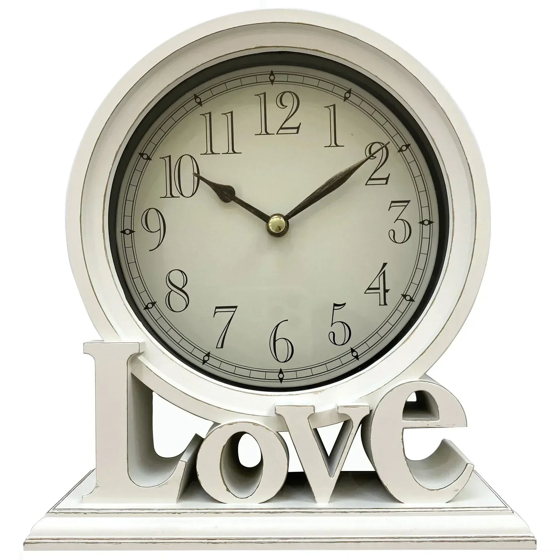 Relógio Despertador Retrô Silencioso para Mesa de Cabeceira Lenogue