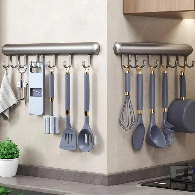 Suporte de Parede Organizador de Utensílios de Cozinha Lenogue