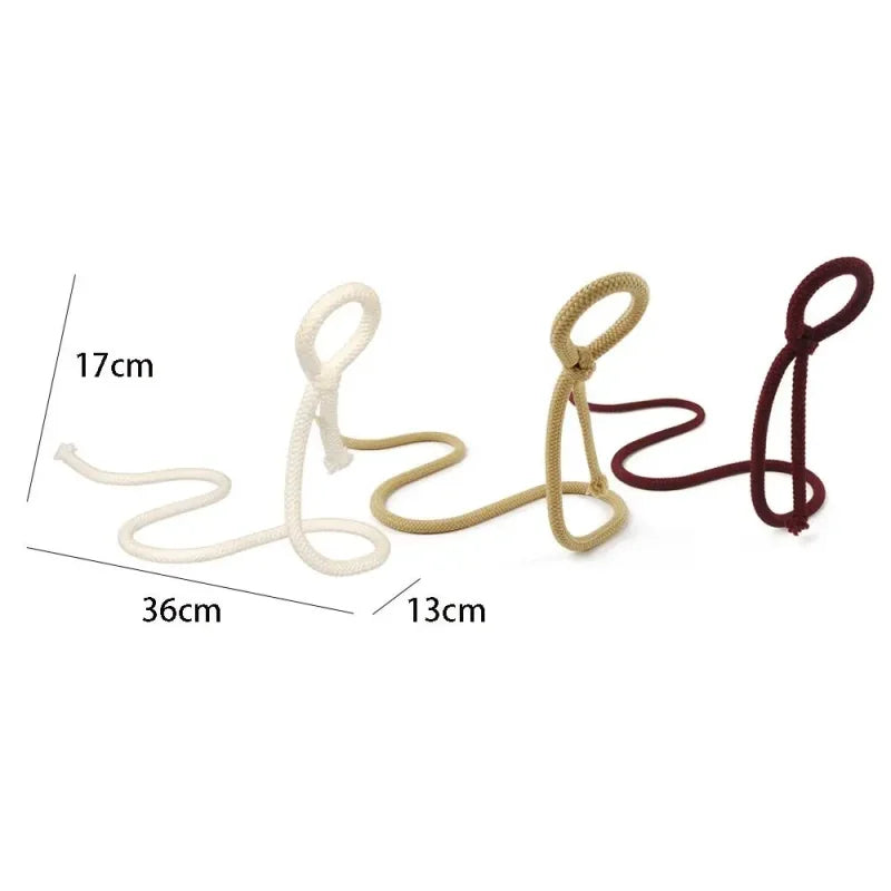 Suporte de Vinho em Forma Cordas para Cozinha e Bar Lenogue