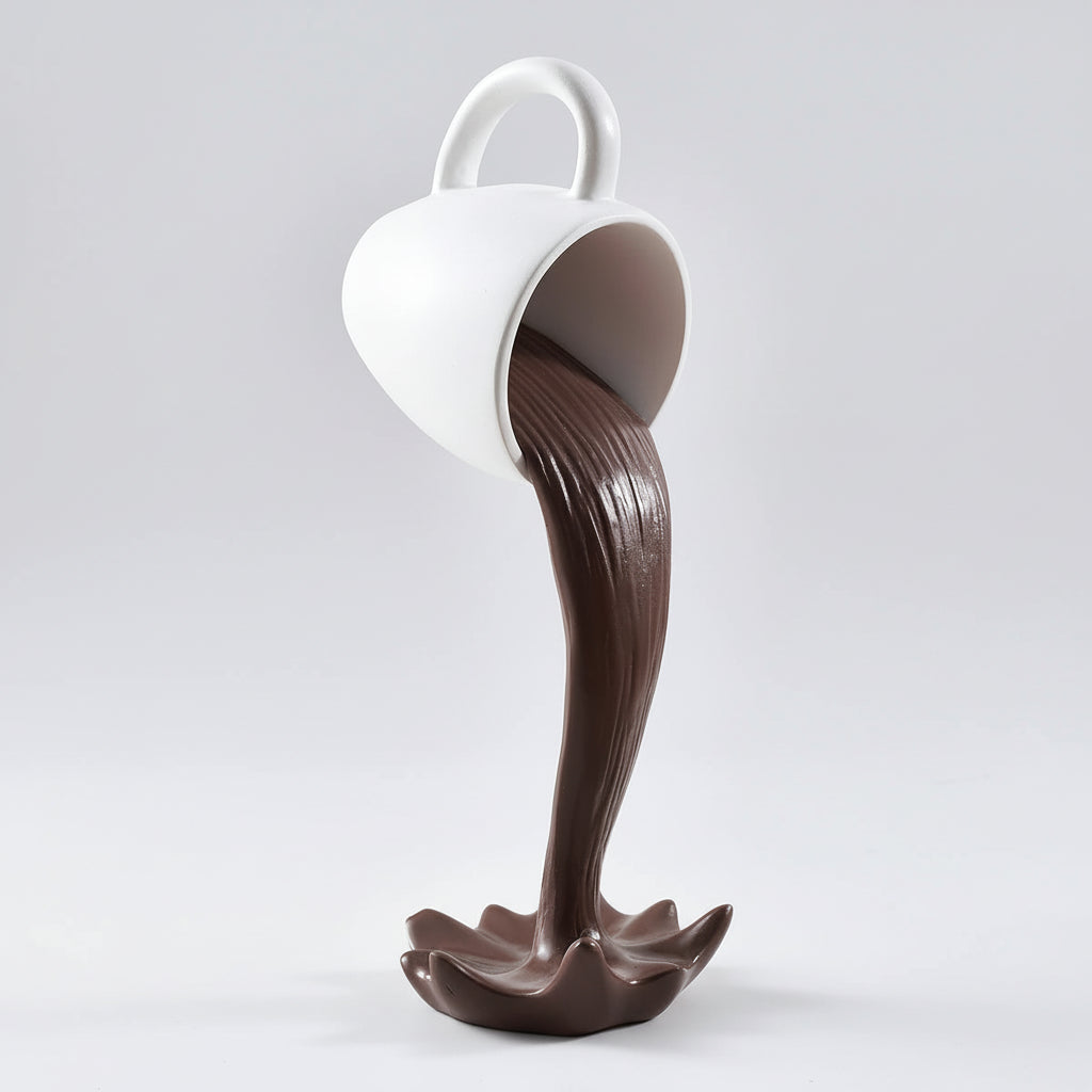 Suporte Decorativo Xícara Maison Design Tridimensional Lenogue