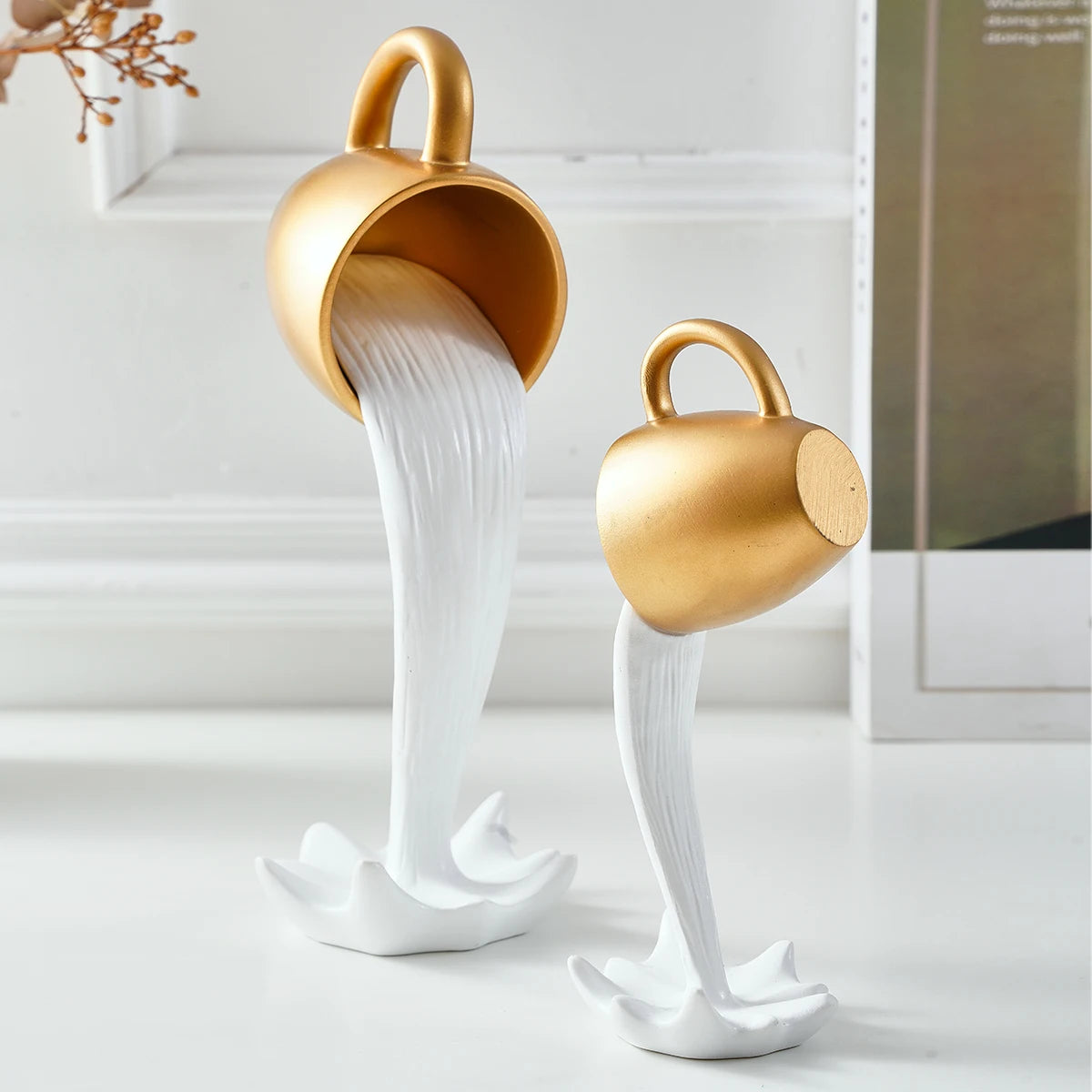 Suporte Decorativo Xícara Maison Design Tridimensional Lenogue