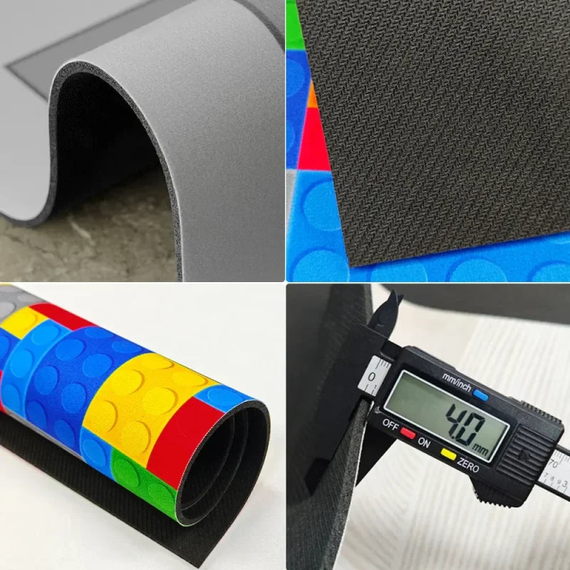 Tapete Antiderrapante Absorvente para Cozinha e Banheiro Lenogue