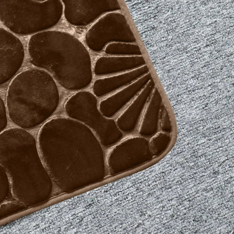 Tapete de Banheiro Super Absorvente Antiderrapante com Secagem Rápida Lenogue