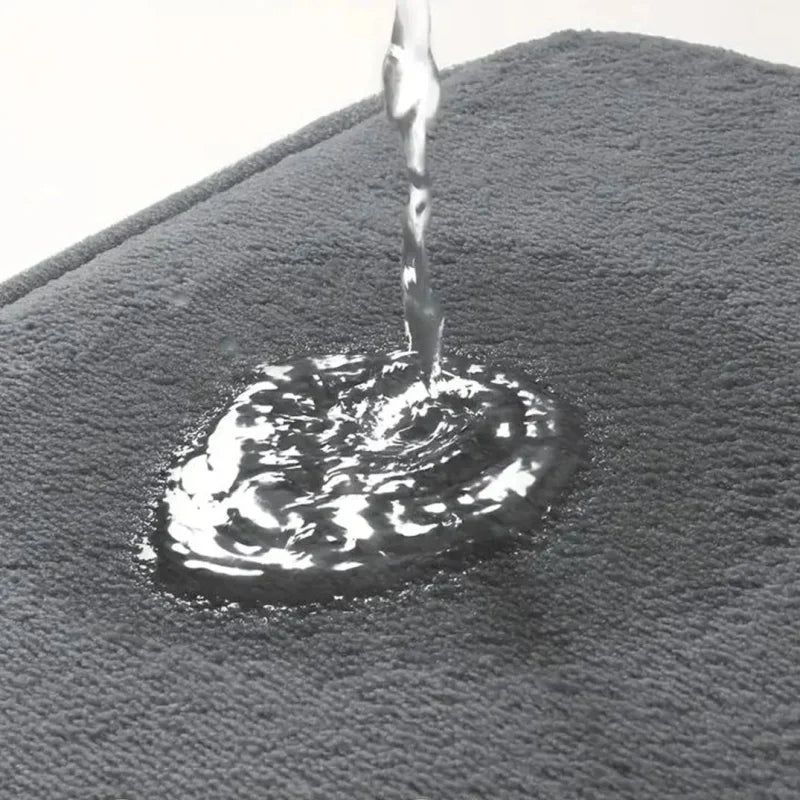 Tapete de Banho Antiderrapante com Textura Pedra Lenogue