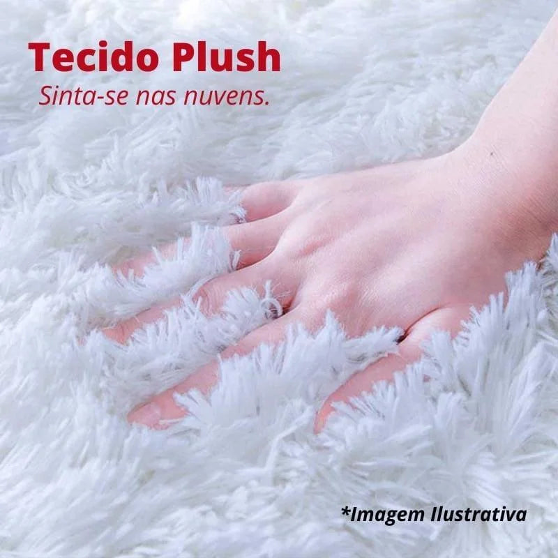 Tapete Infantil Felpudo Colorido Antiderrapante Lenogue
