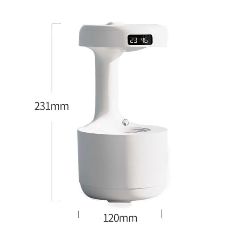 Umidificador Ultrassônico Design Antigravidade para Ambientes Lenogue